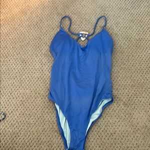 Dolce Vita - Women’s Blue One Piece Swimsuit Small